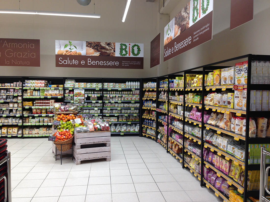 Allestimento reparto macelleria supermercati