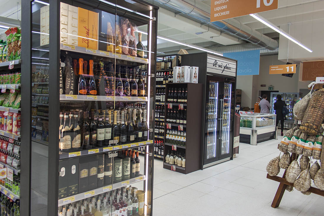 Allestimento reparto macelleria supermercati