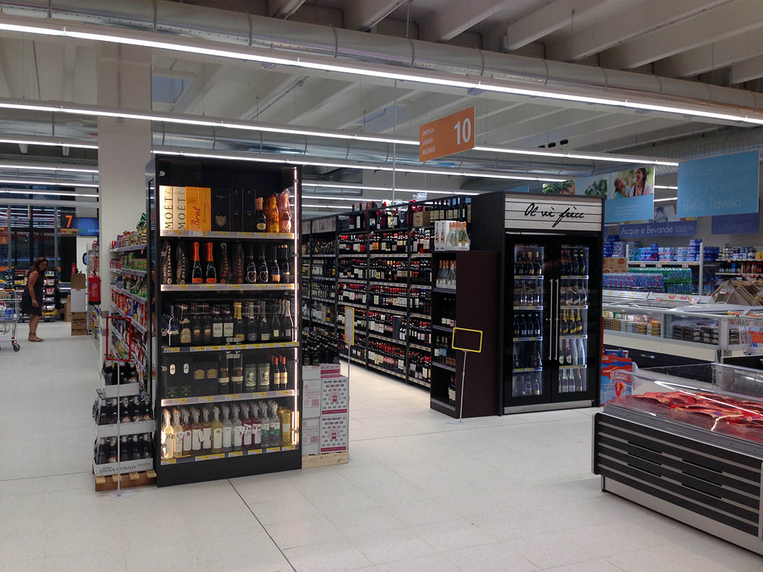 Allestimento reparto macelleria supermercati