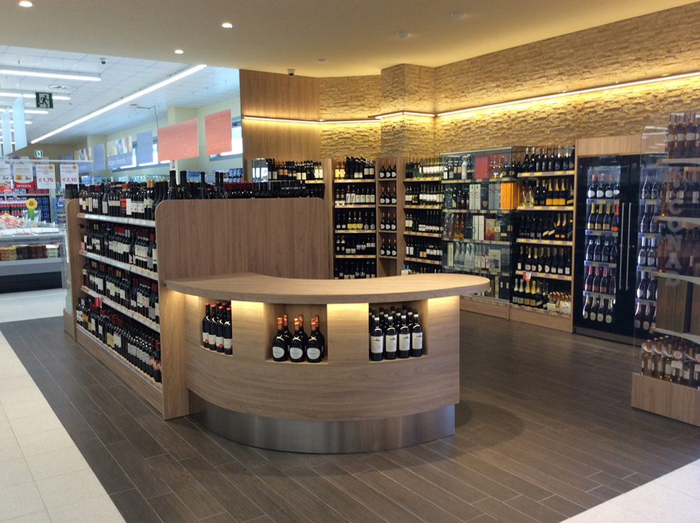 Allestimento reparto macelleria supermercati