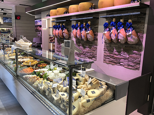 Allestimento reparto macelleria supermercati