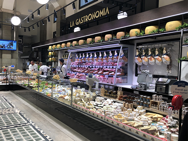 Allestimento reparto macelleria supermercati