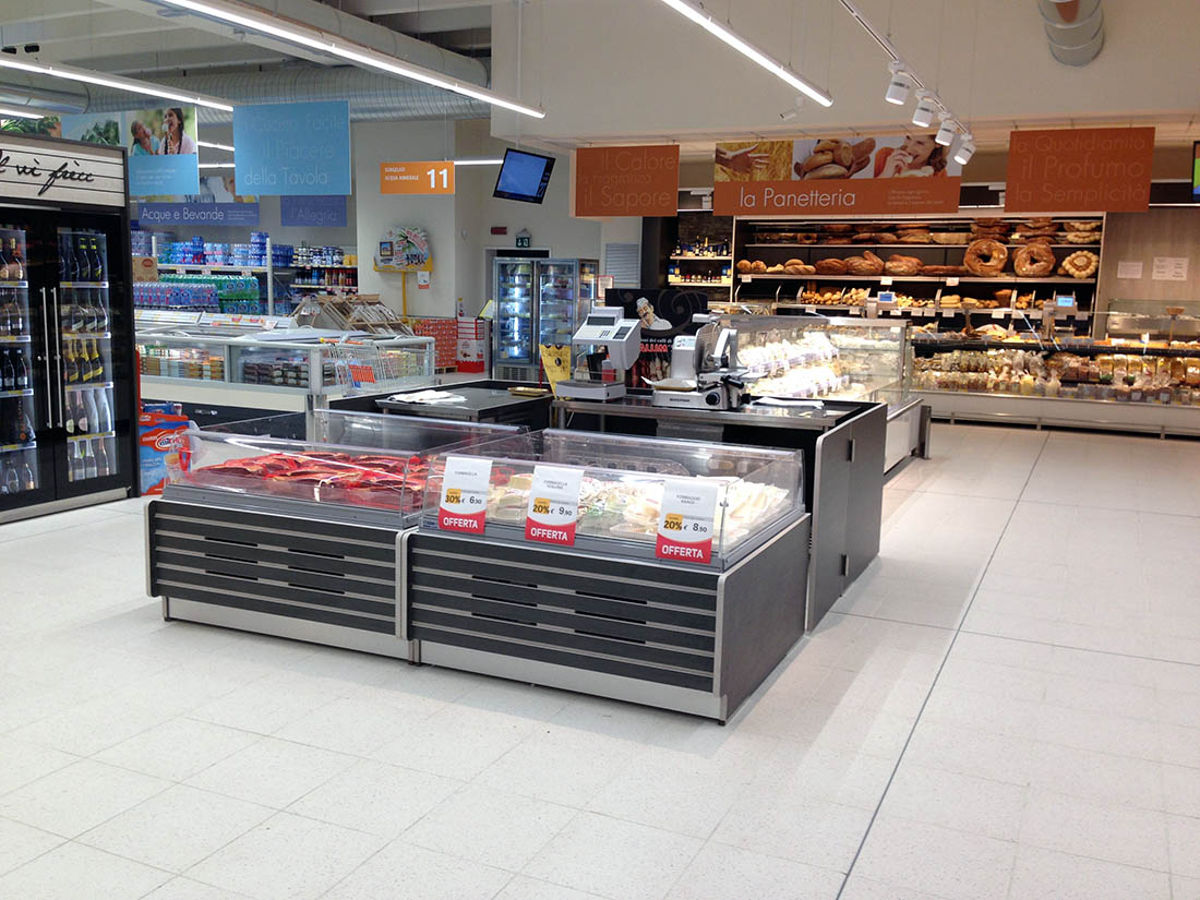 Allestimento reparto macelleria supermercati