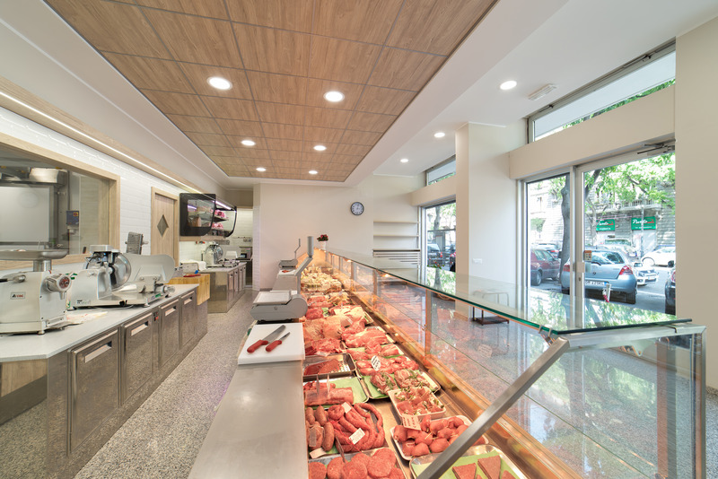 Allestimento reparto macelleria supermercati