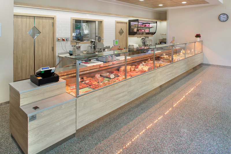 Allestimento reparto macelleria supermercati