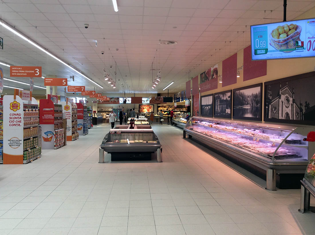 Allestimento reparto macelleria supermercati