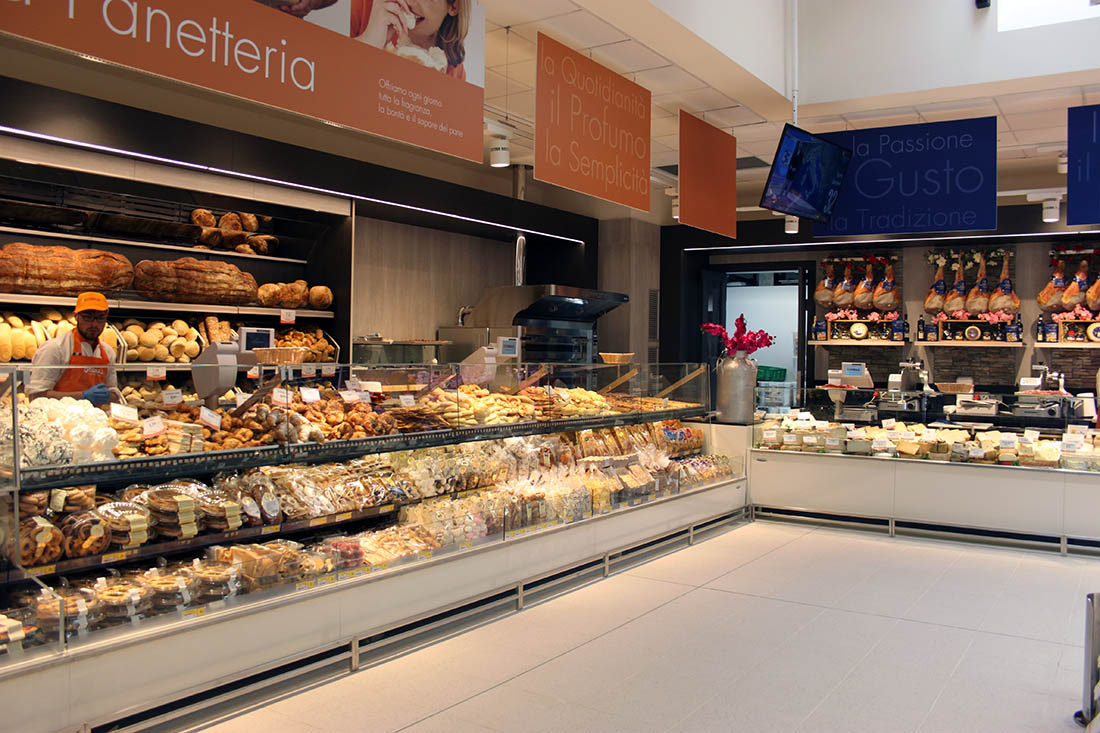 Allestimento reparto macelleria supermercati