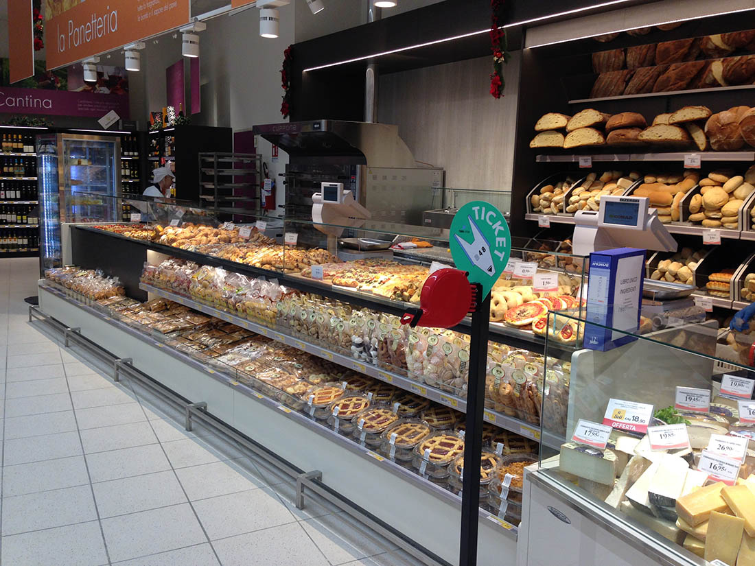 Allestimento reparto macelleria supermercati
