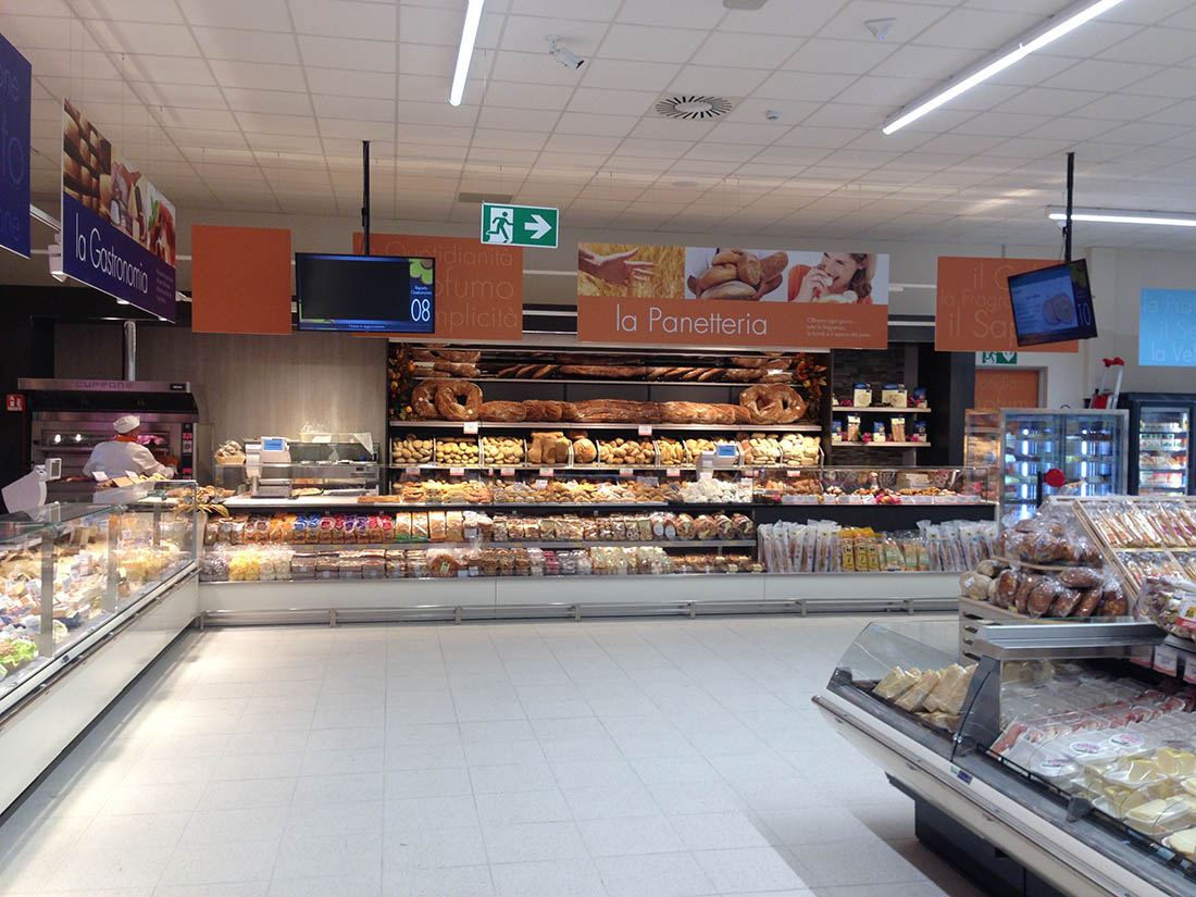 Allestimento reparto macelleria supermercati