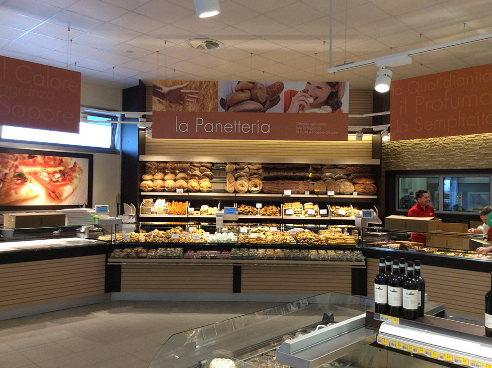 Allestimento reparto macelleria supermercati