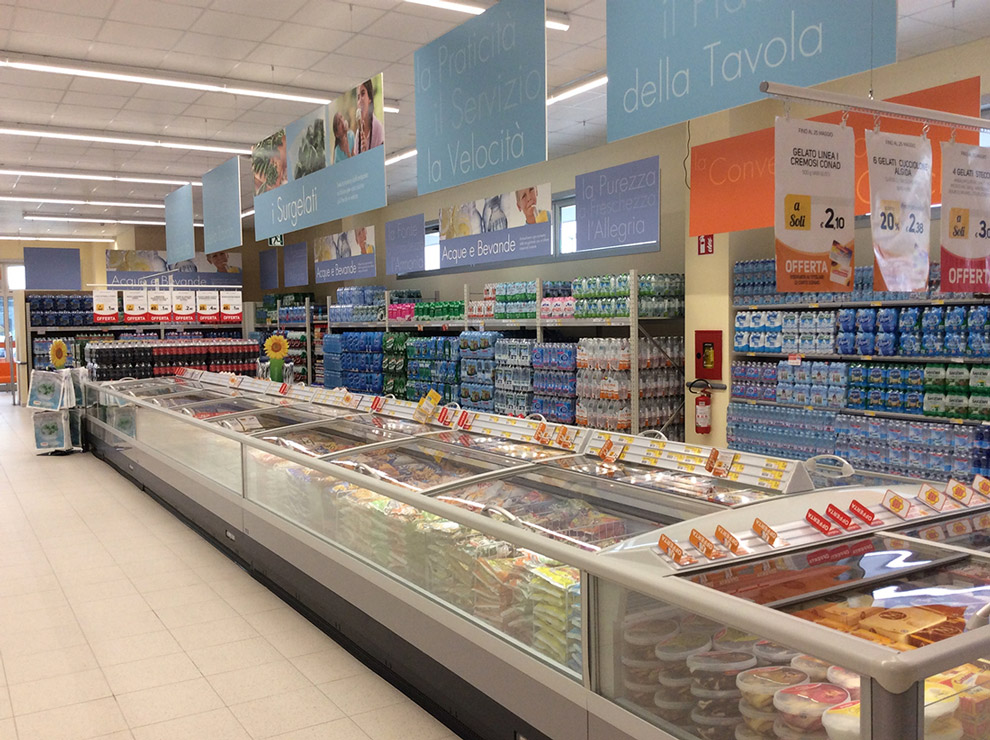 Allestimento reparto macelleria supermercati